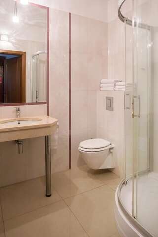 Мини-отель Pokoje w Portofino Люблин Стандартный одноместный номер с душем-3